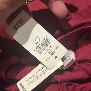 Victoria's Secret Red Sleepwear